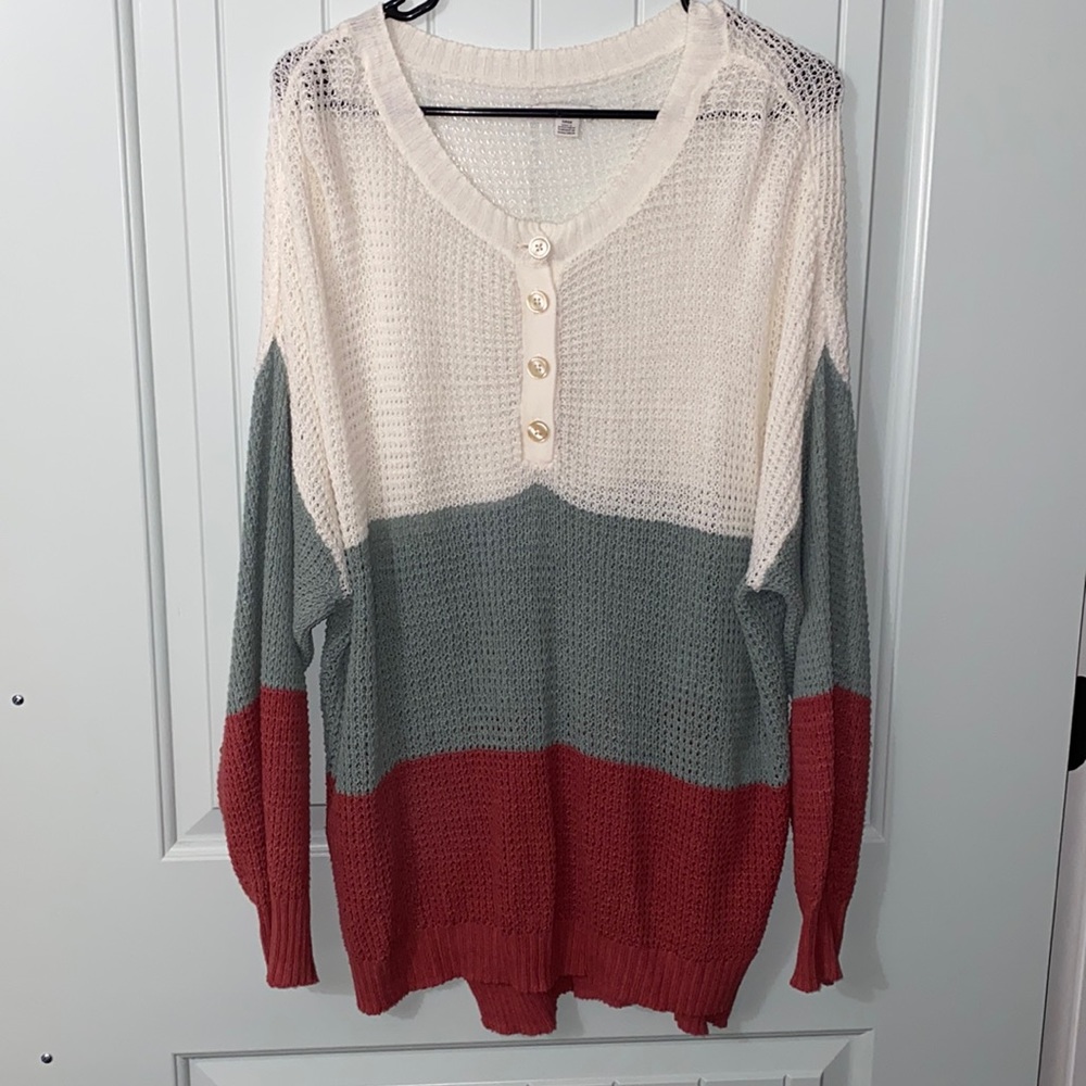 Knit sweater